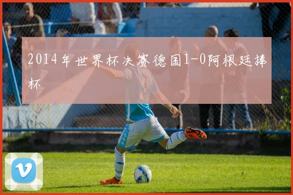 2014年世界杯决赛德国1-0阿根廷捧杯